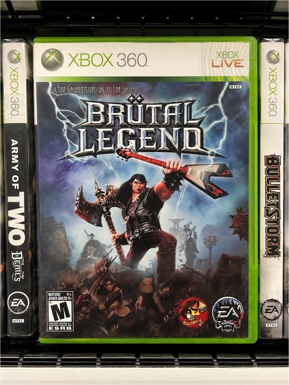 Brutal Legend Xbox 360 Complete CIB Like New Disc & Manual EA Tim Schafer
